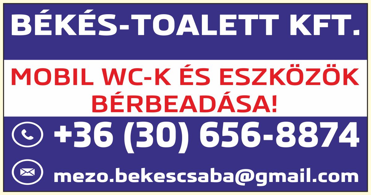 Békés-Toalett Kft. Mobil WC