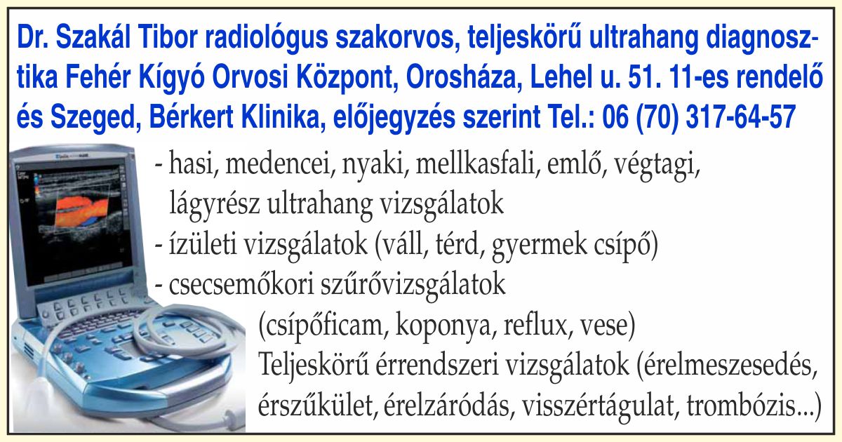 Dr. Szakál Tibor - Orosháza