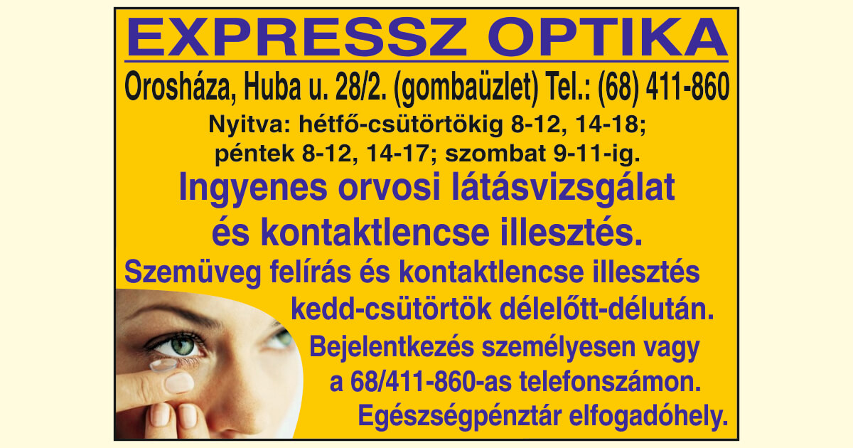 Expressz Optika - Orosháza