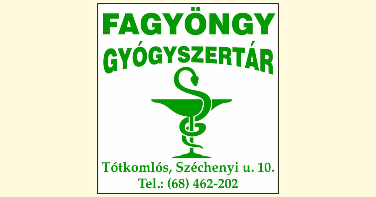 Fagyöngy Gyógyszertár Tótkomlós