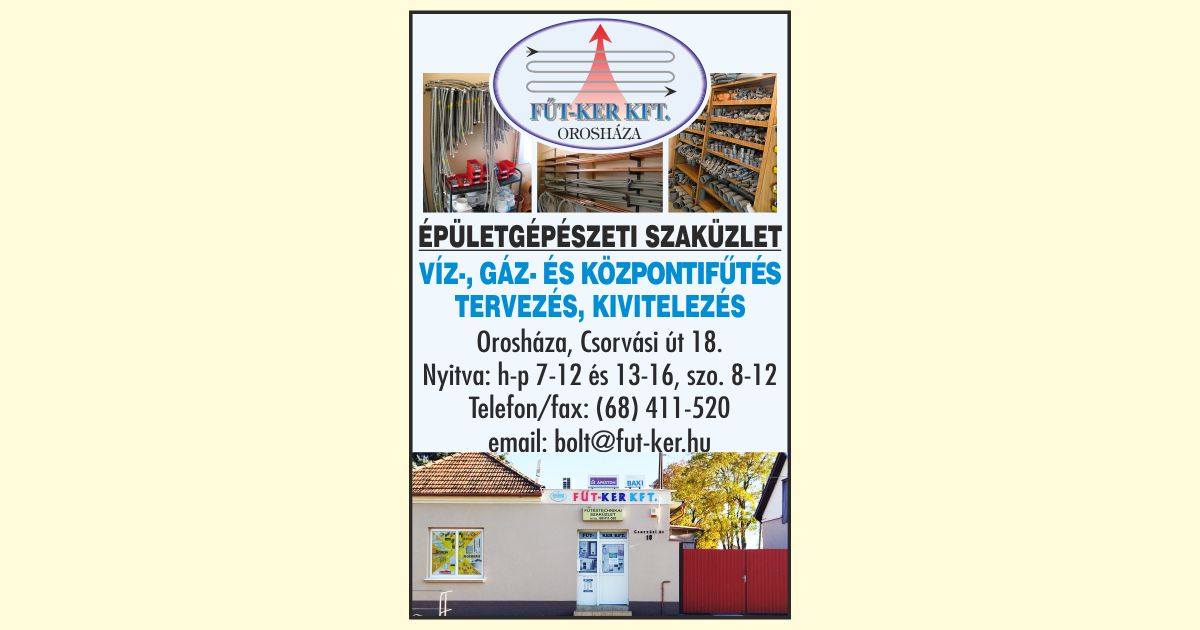 Fűt-Ker Kft. - Orosháza