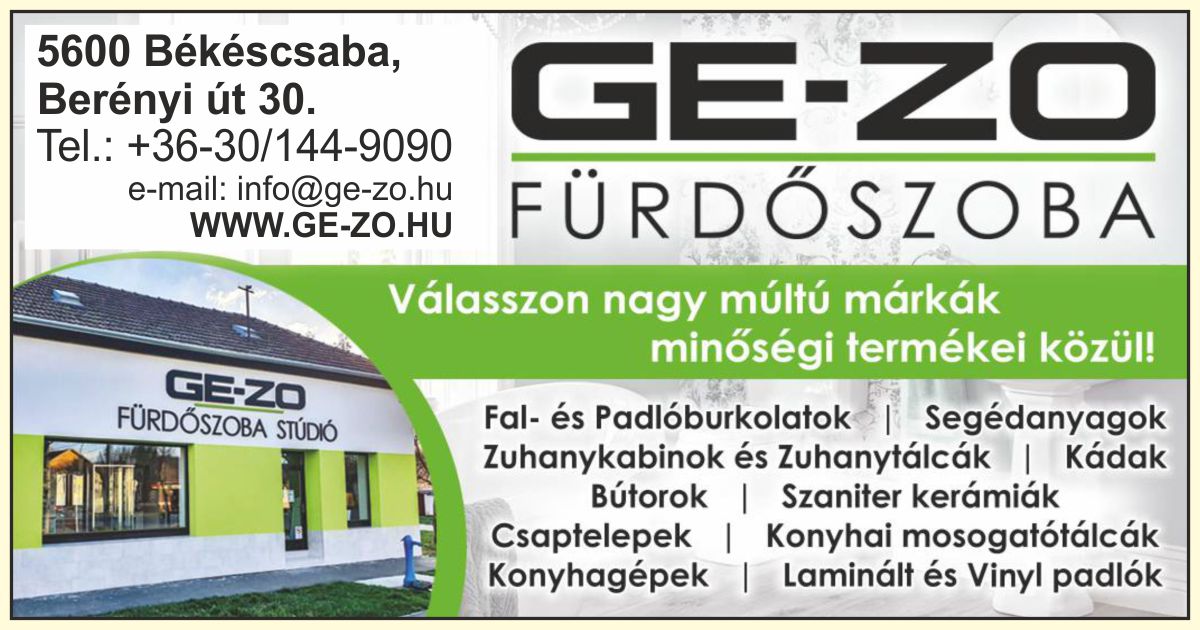 GE-ZO Fürdőszoba Stúdió