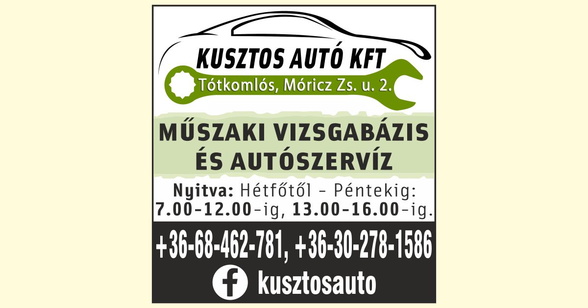 Kusztos Autó Kft Tótkomlós