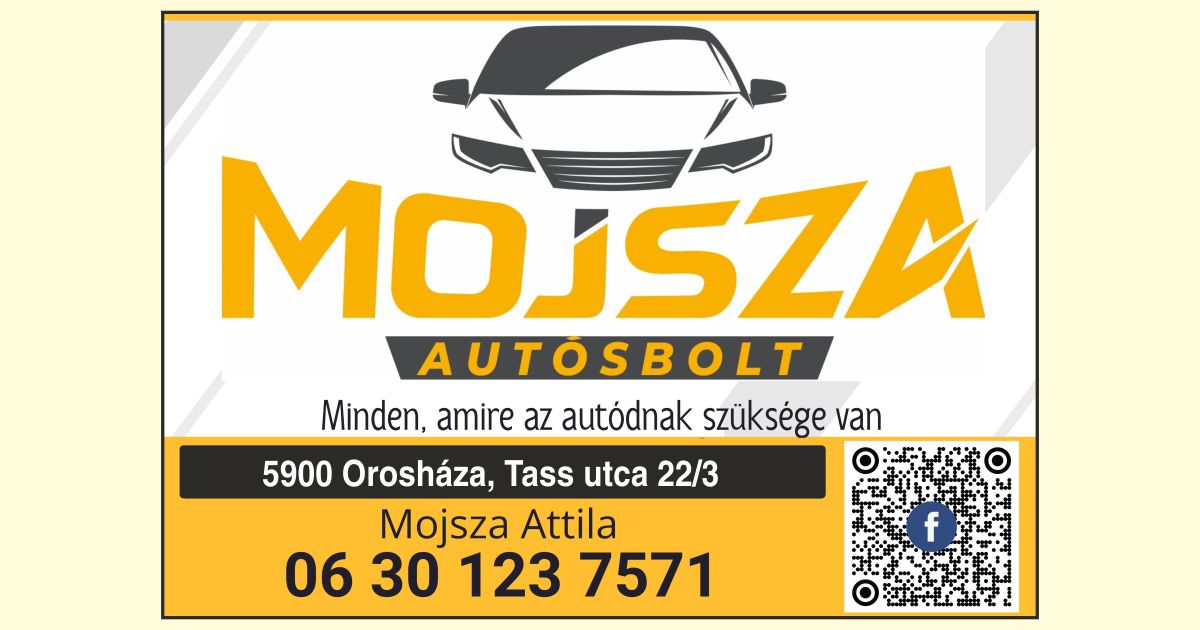 Mojsza Autósbolt Orosháza