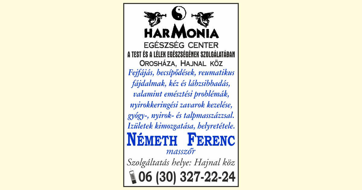 Németh Ferenc - Orosháza