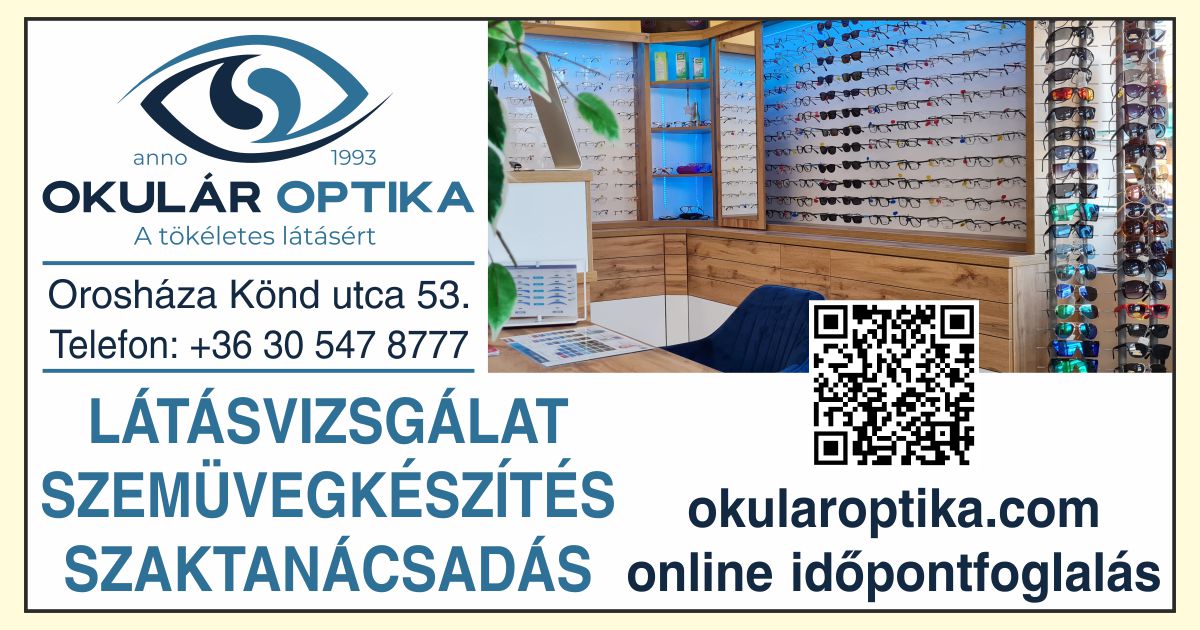 Okulár Optika Orosháza