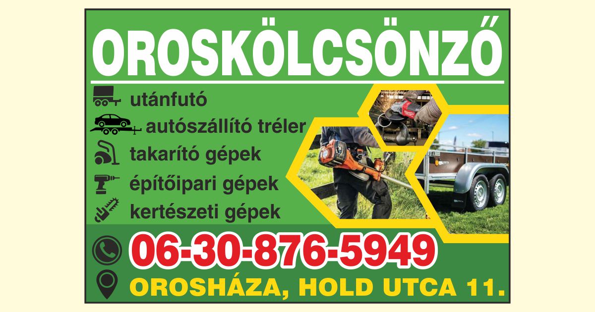 Oroskölcsönző Orosháza