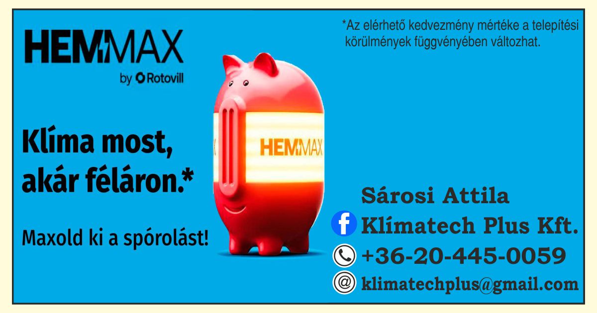 Sárosi Attila Klímatech Plus Kft. Orosháza